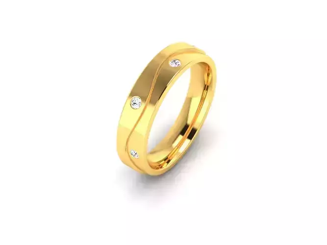 ring-2004 gold wedding ring with diamonds