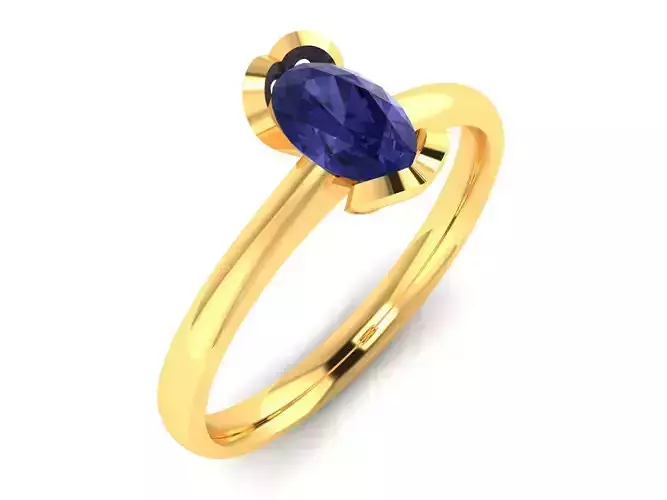 ring-1911 sapphire ring gold