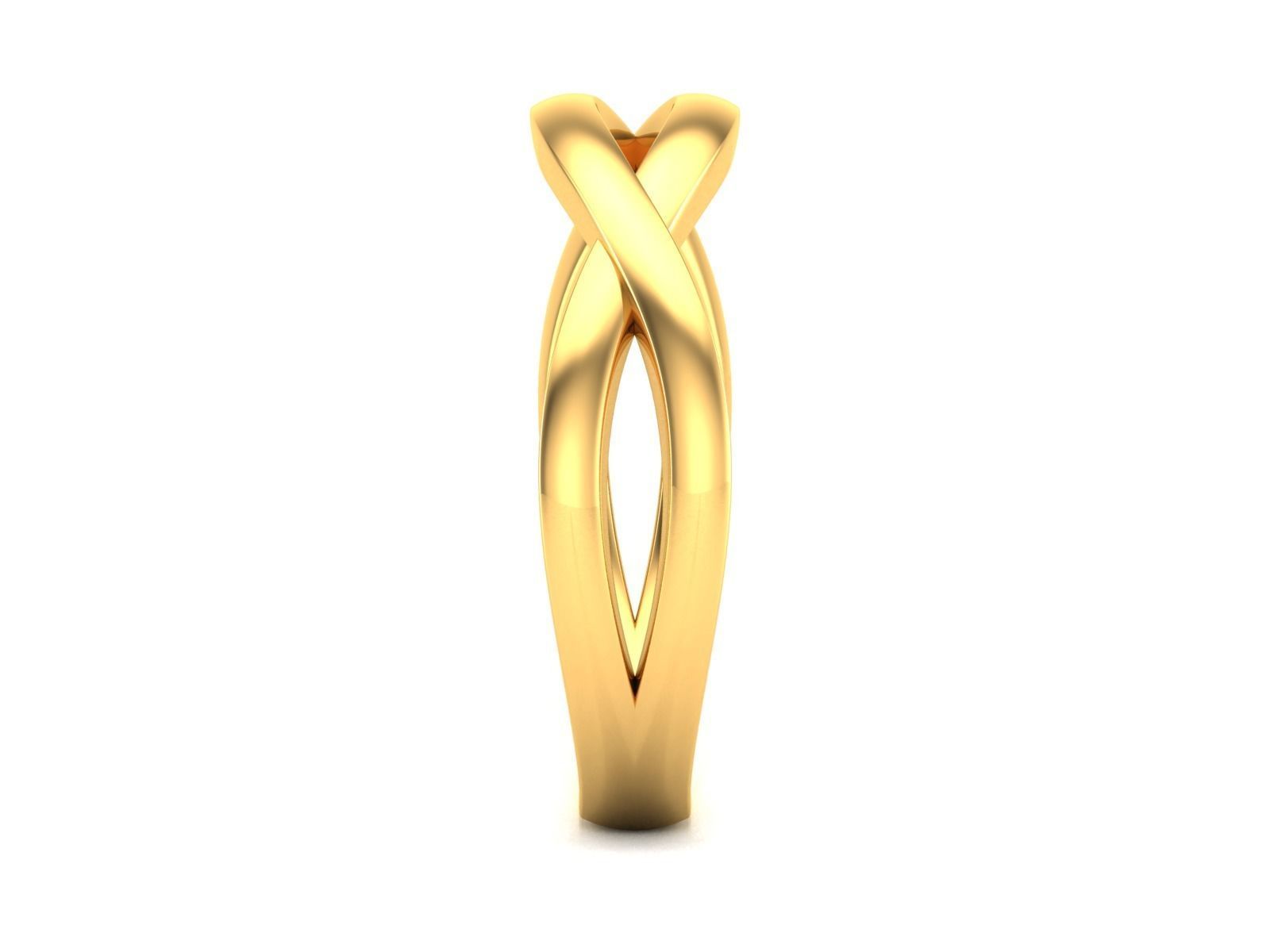 ring-1798 infinity ring gold 3D print model_5