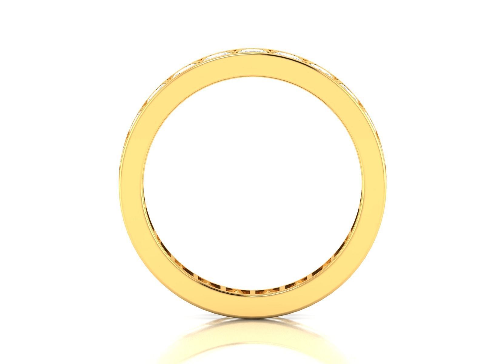 ring-1292 diamond eternity ring gold 3D print model_3