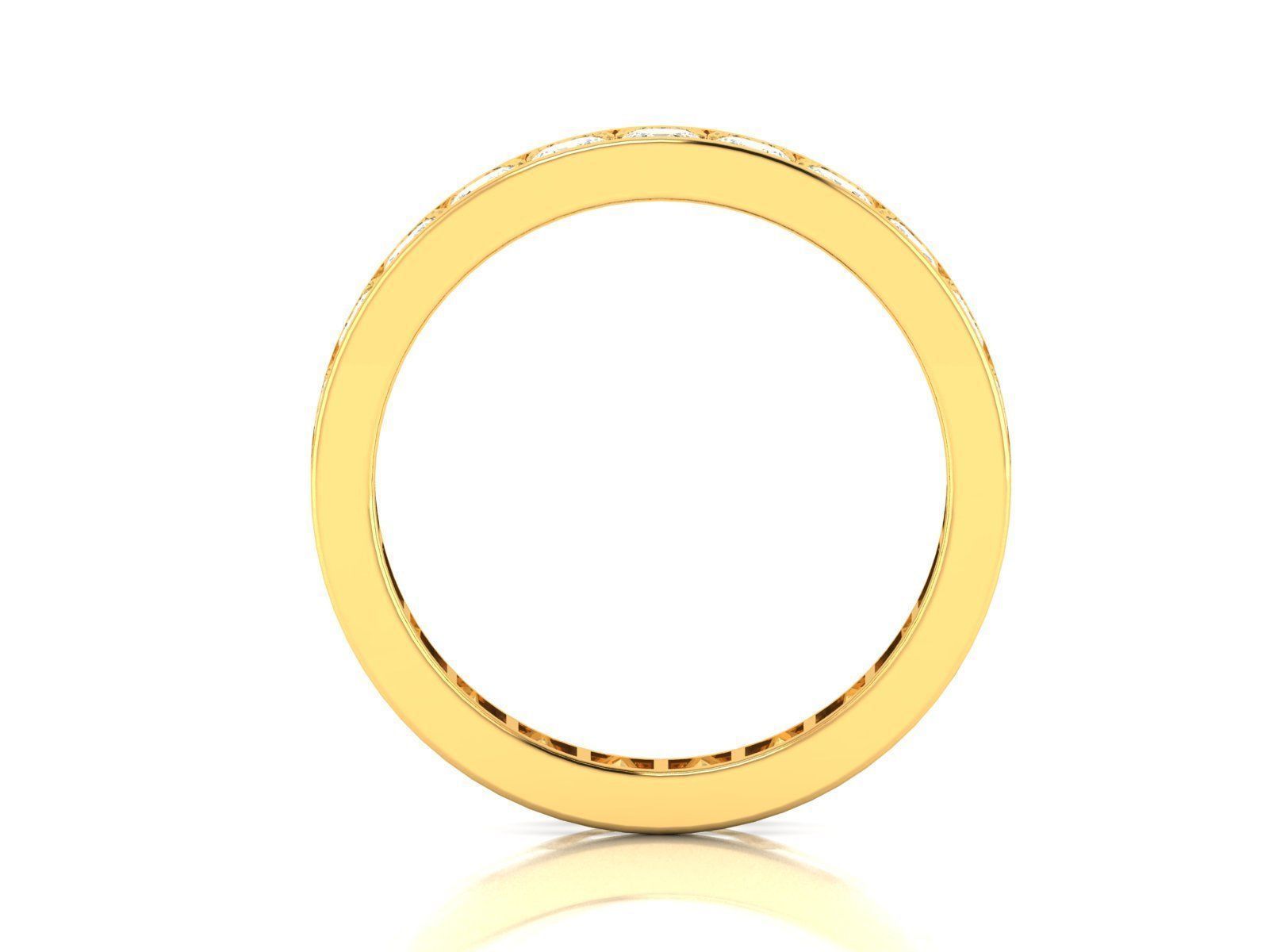 ring-1292 diamond eternity ring gold 3D print model_2