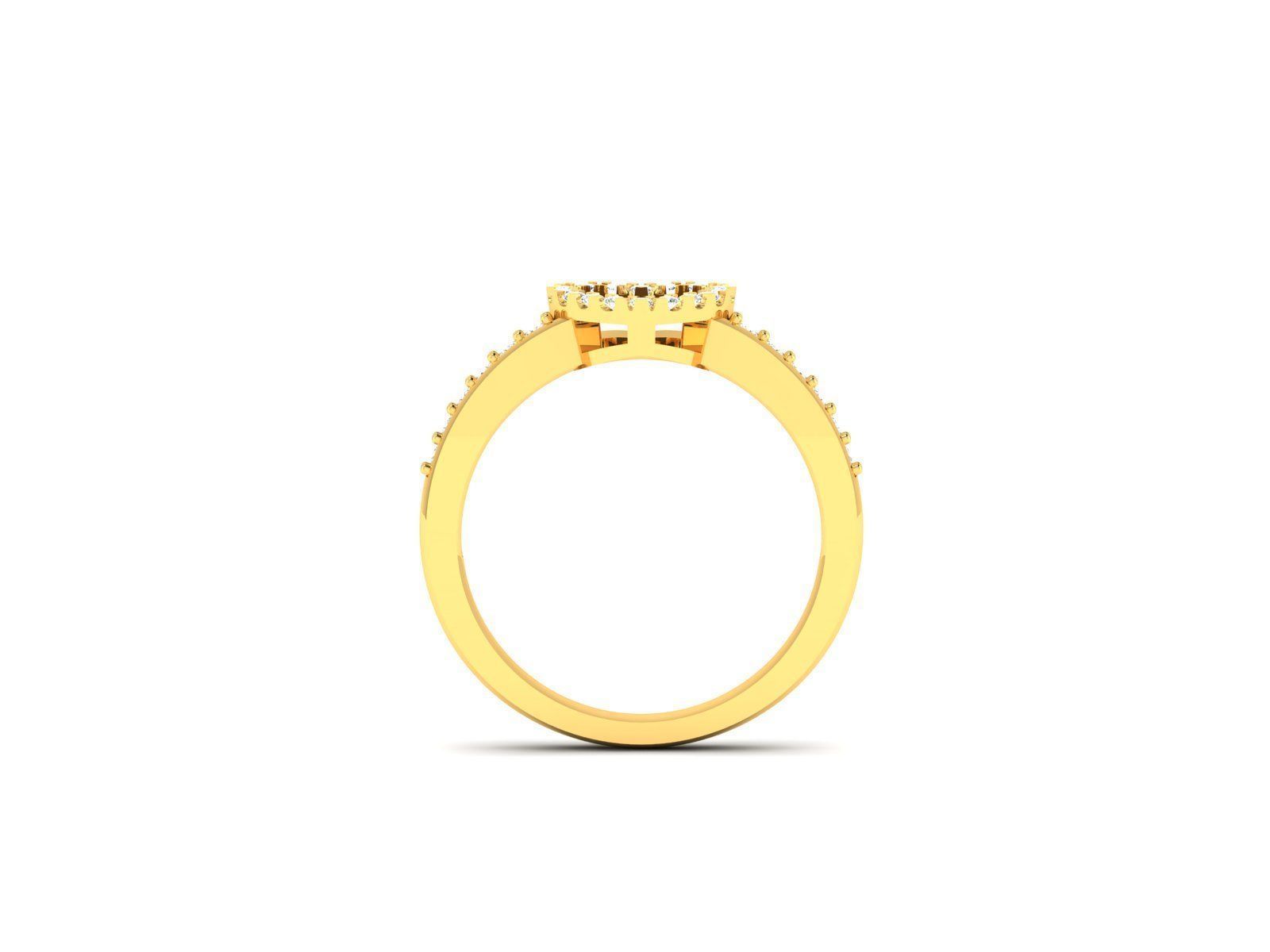 HEART RING 1012 3D print model_7