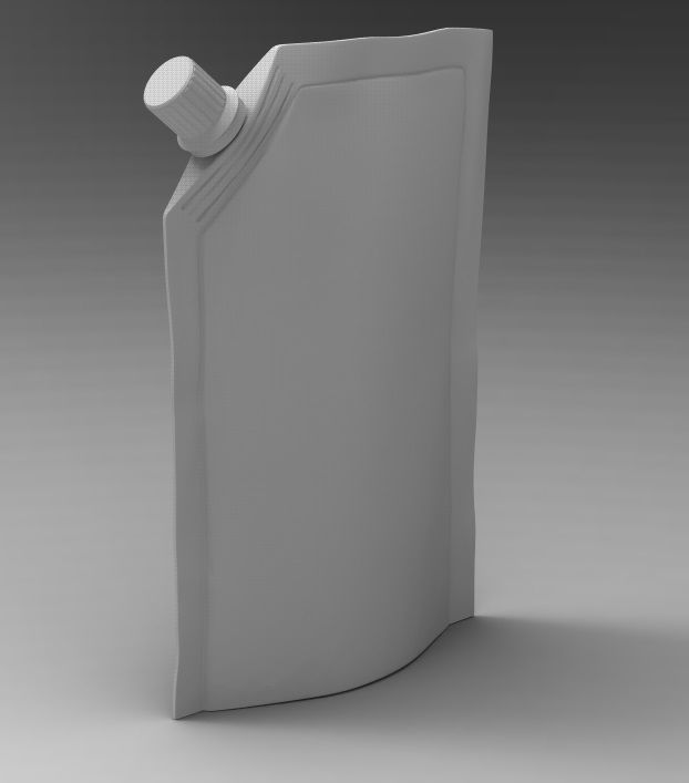 doypack pouch squeze 3D model_3