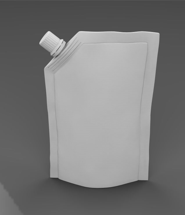 doypack pouch squeze 3D model_1