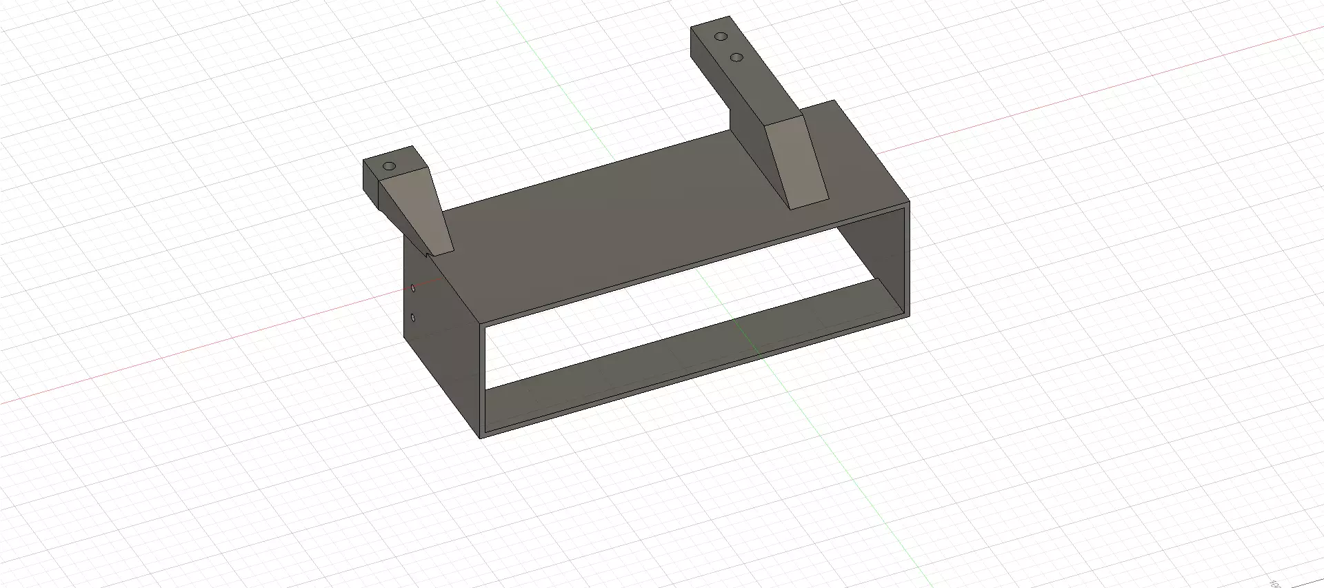 Mount for Aquaero 5 in Lian-Li 011D XL case Free 3D print model_0