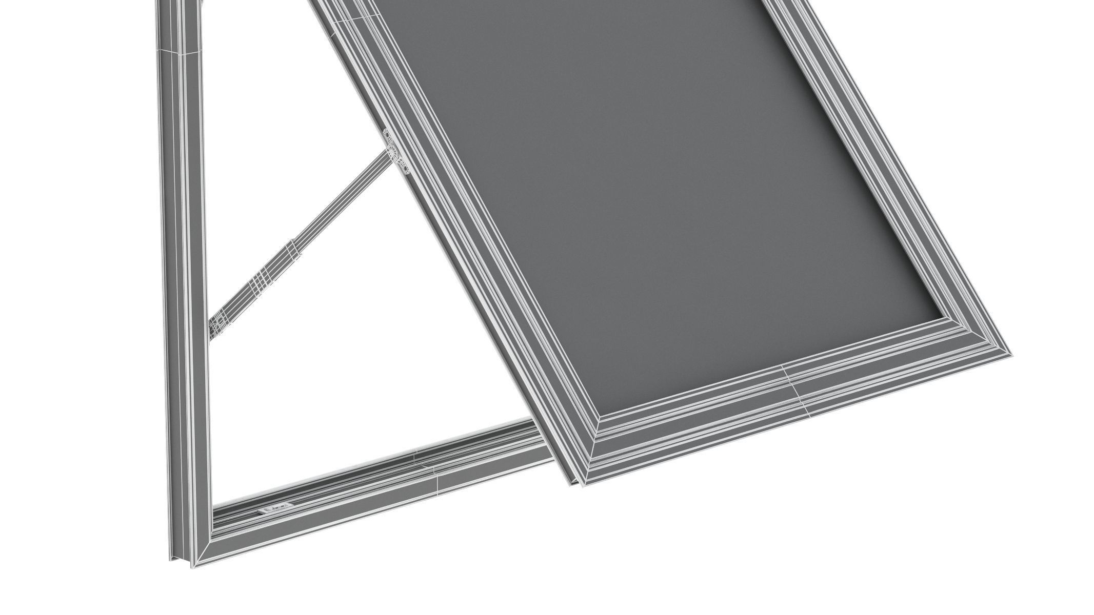 Aluminium Door 03 3D model_17