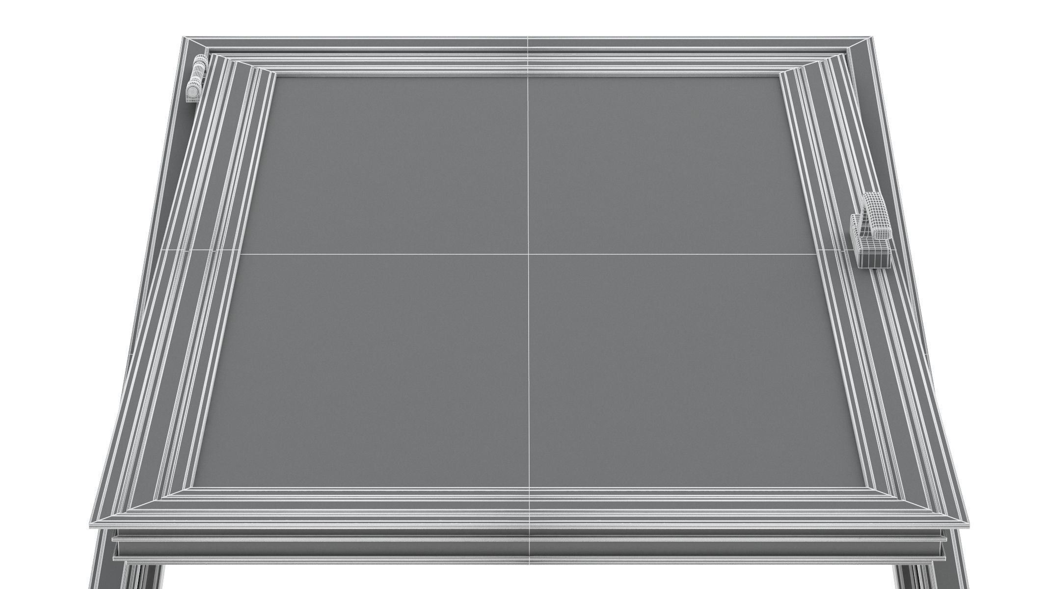 Aluminium Door 04 3D model_20