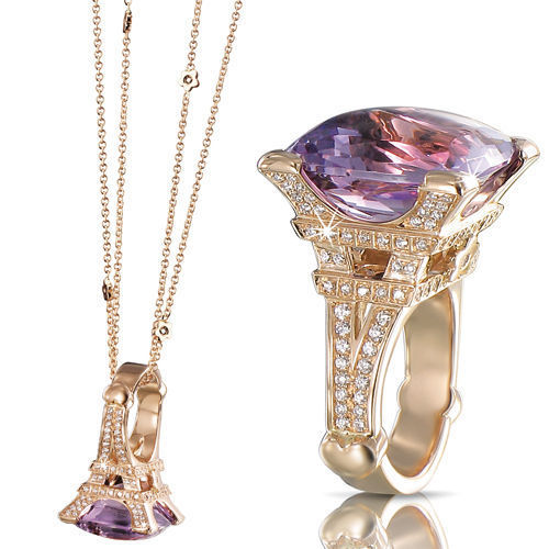 Eiffel Ring 3D print model_4