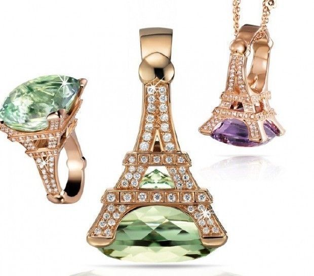 Eiffel Ring 3D print model_2