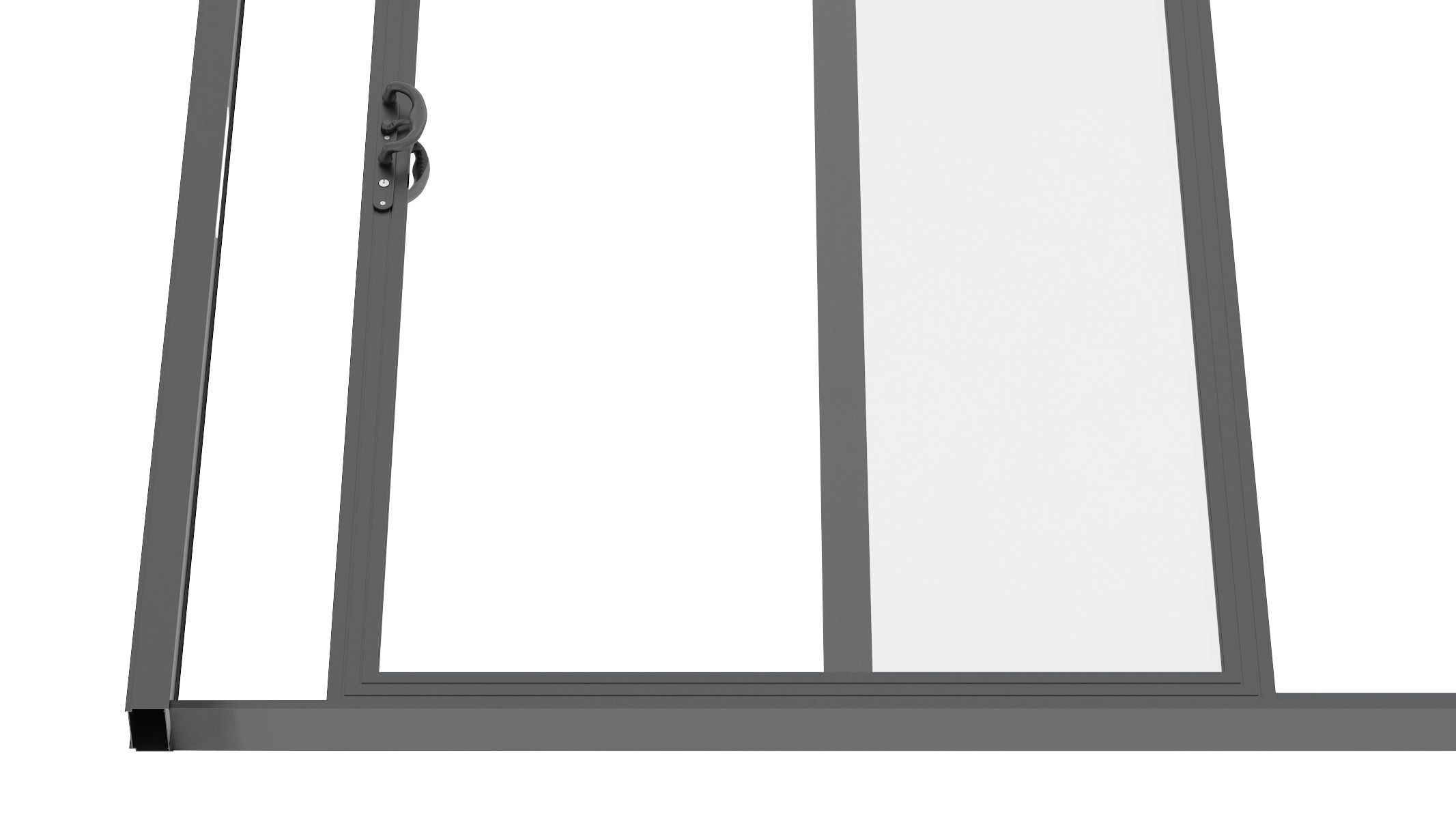 Aluminium Door 06 3D model_10