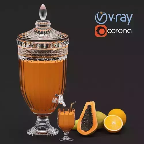 Juice Set 01 3D model