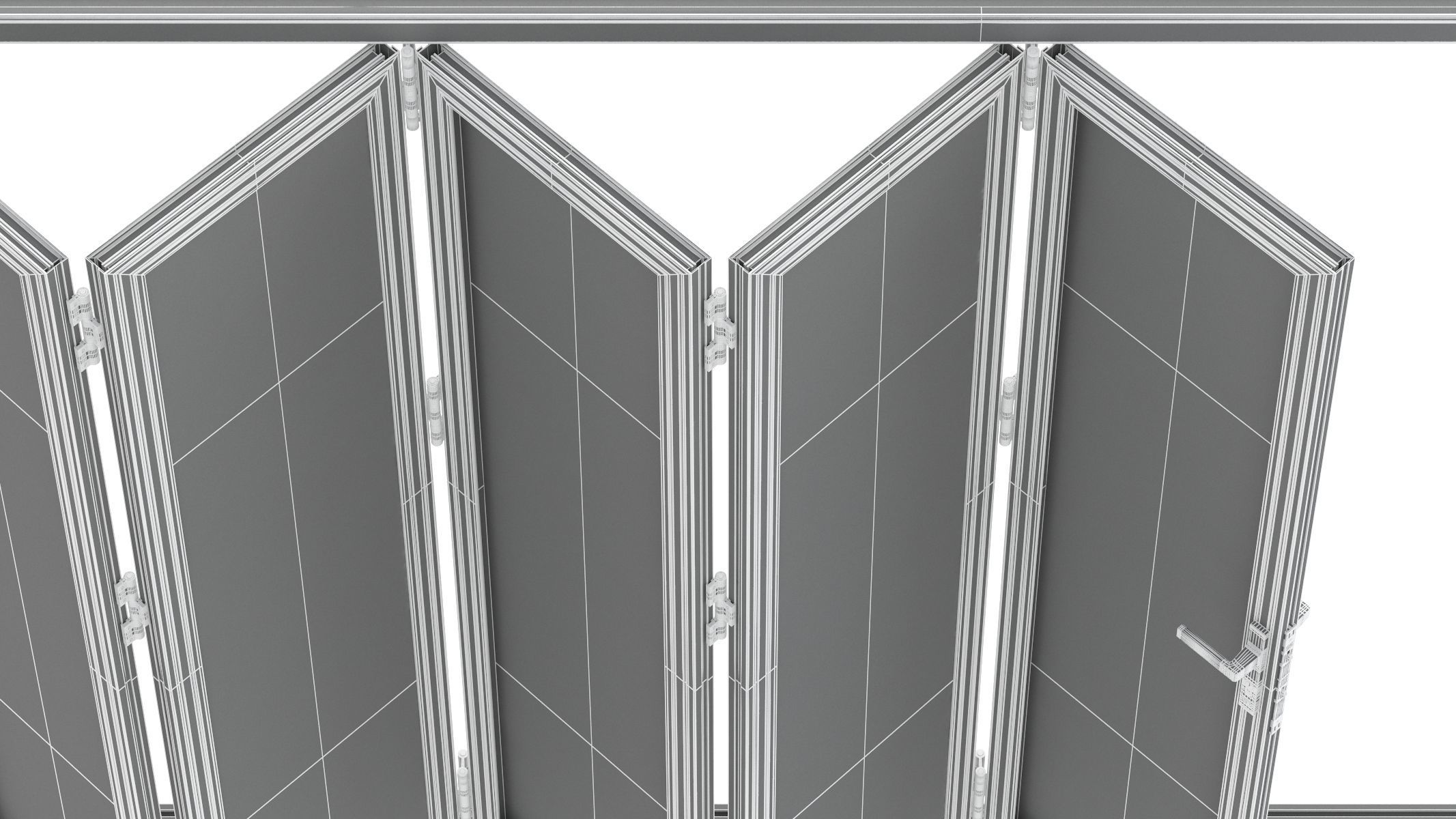  Aluminium Door 07 3D model_25
