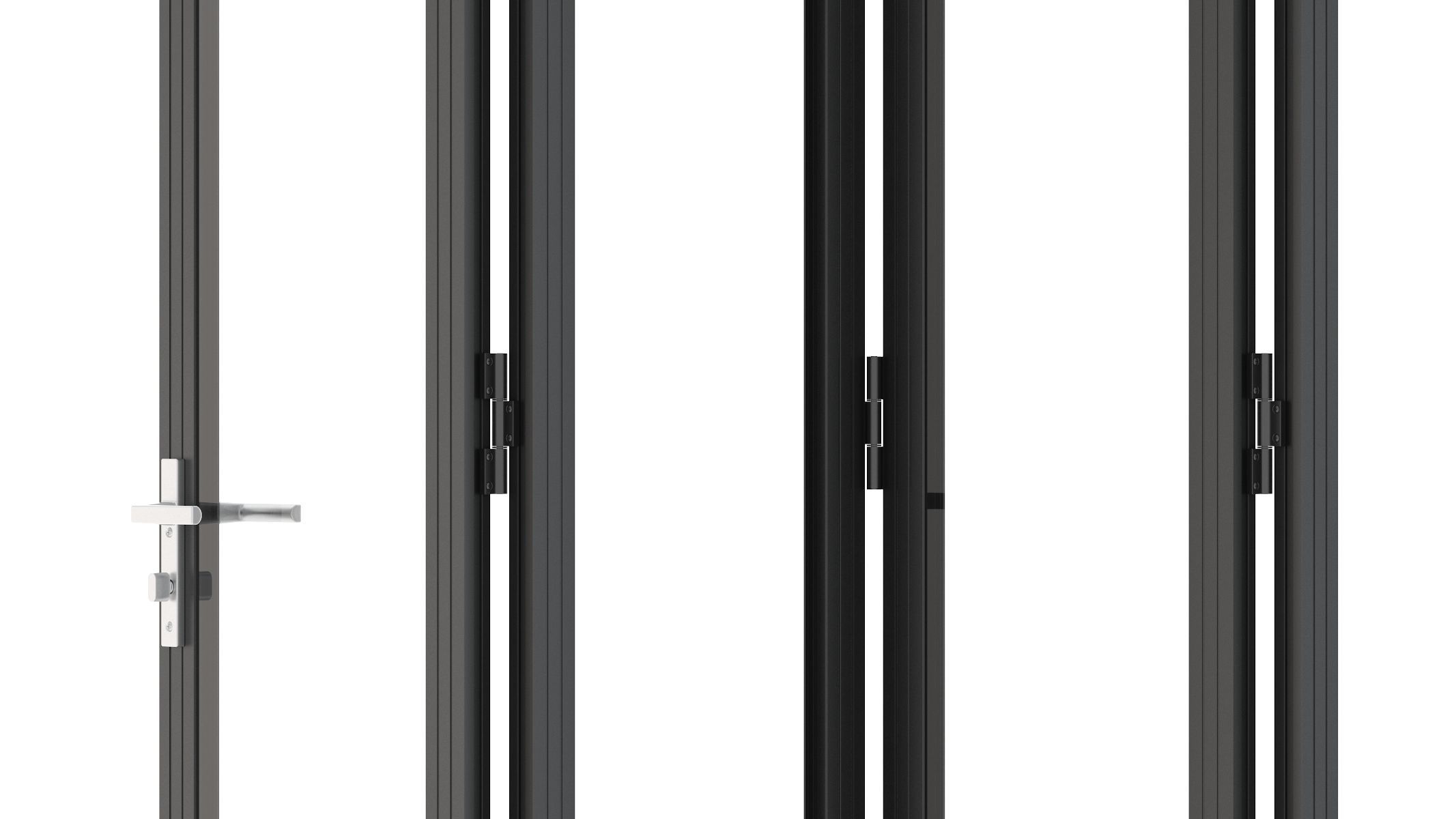  Aluminium Door 07 3D model_11