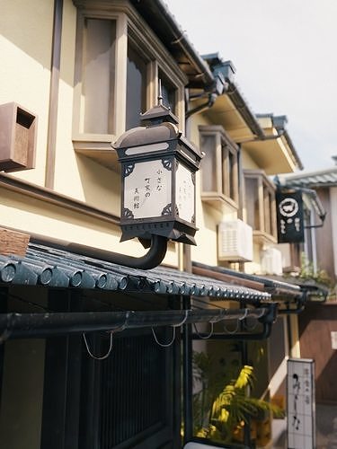Blender Japan old alley with day-night and weather cycle 3D model 5