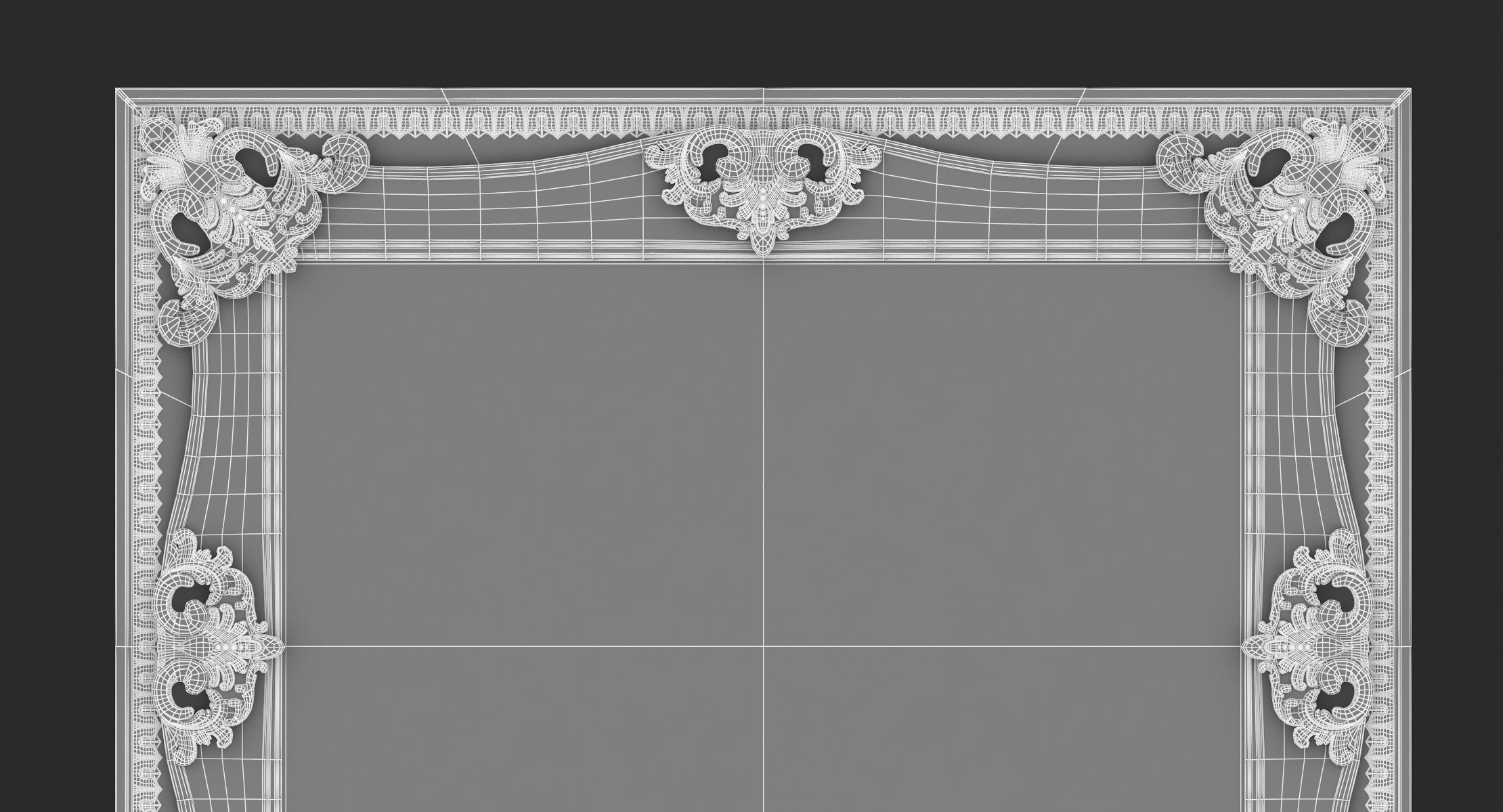 Classic Frame 12 3D model_2