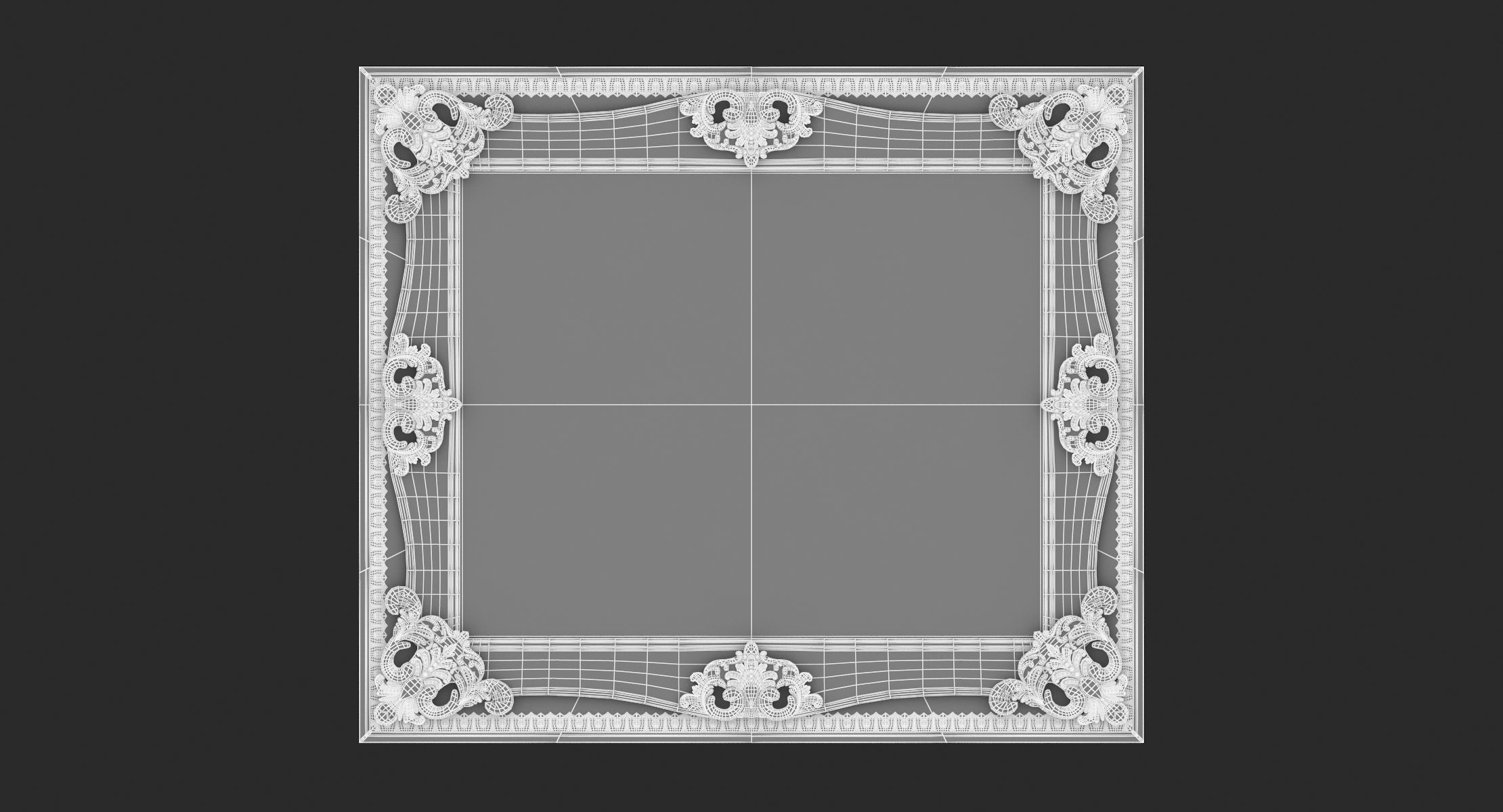 Classic Frame 12 3D model_8