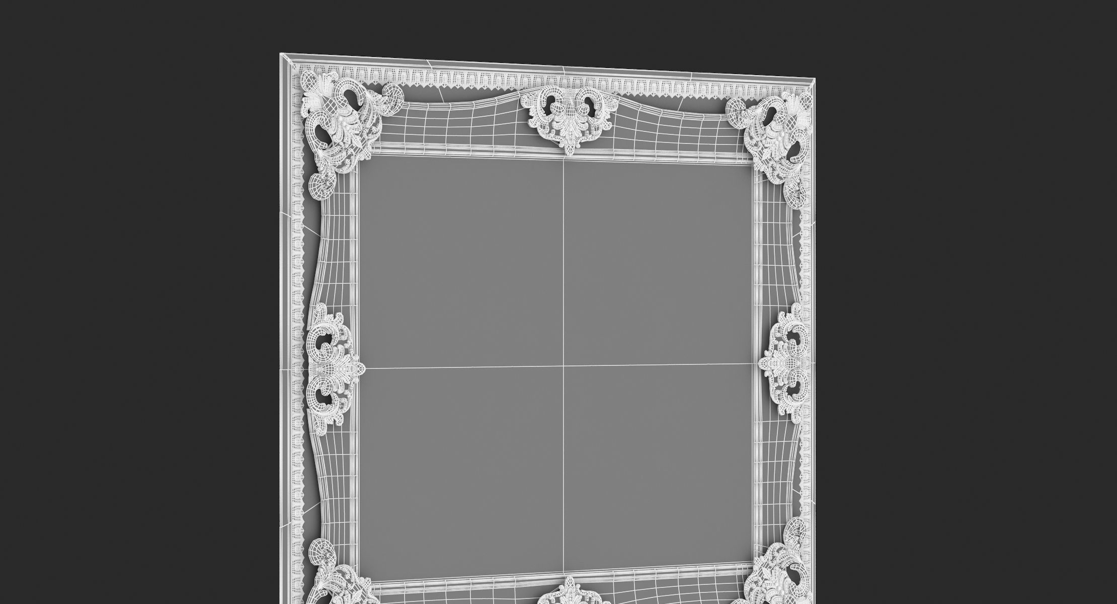 Classic Frame 12 3D model_9
