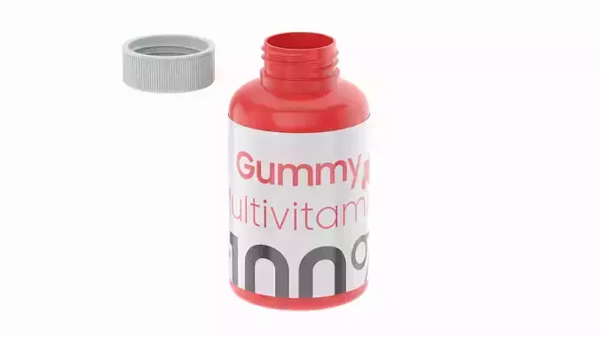 Gummy Multivitamin Bottle