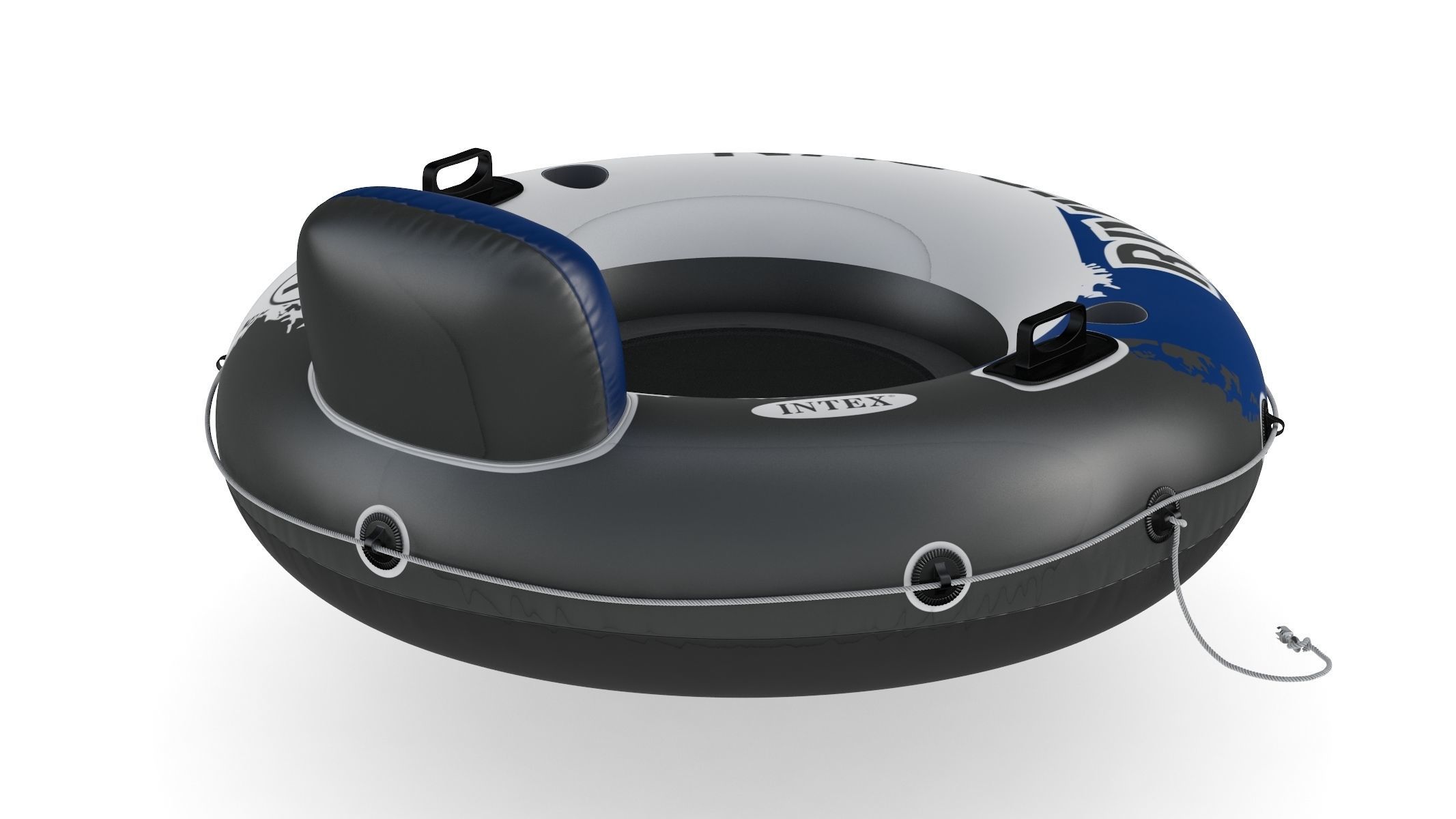 Intex Red River Run 1 Fire Edition Sport Lounge 3D model_1