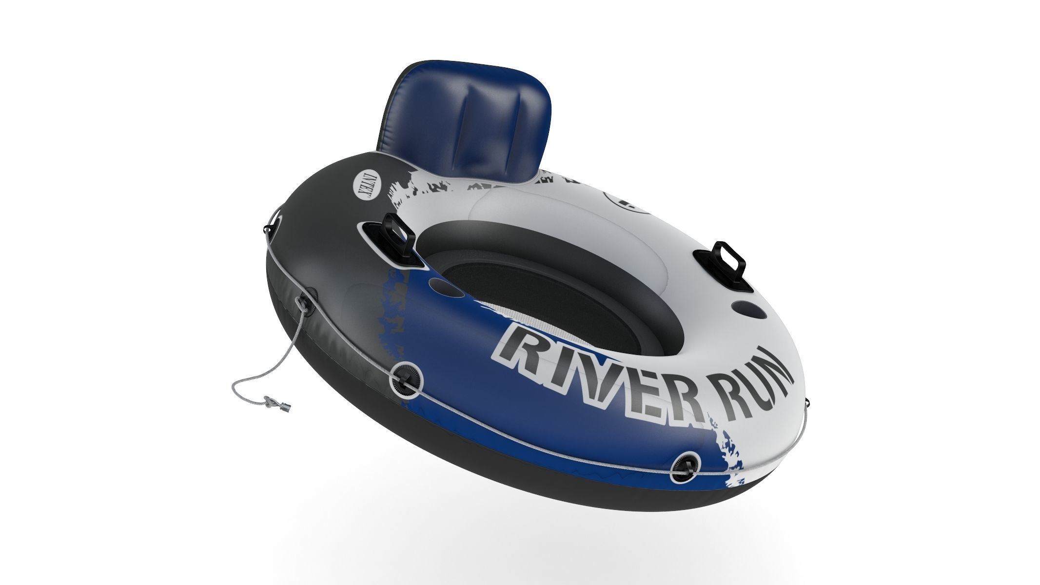 Intex Red River Run 1 Fire Edition Sport Lounge 3D model_4