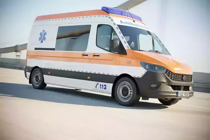 German Ambulance van