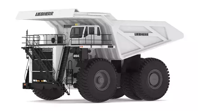 Liebherr T284 Mining Truck T 284 3D model