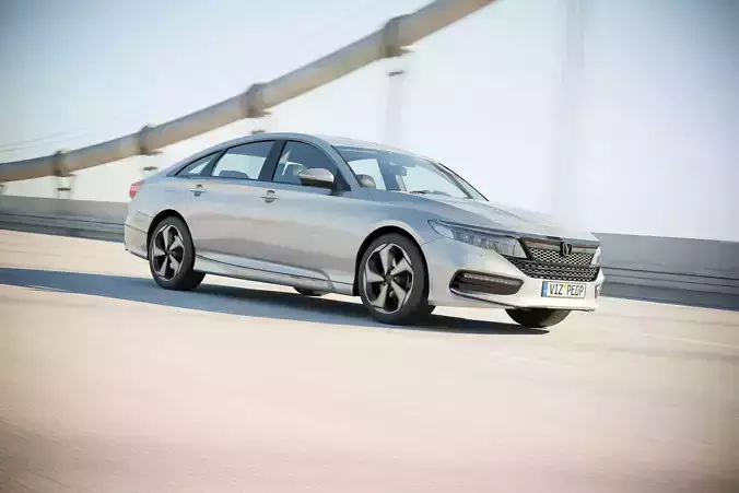 Luxury Japan silver sedan