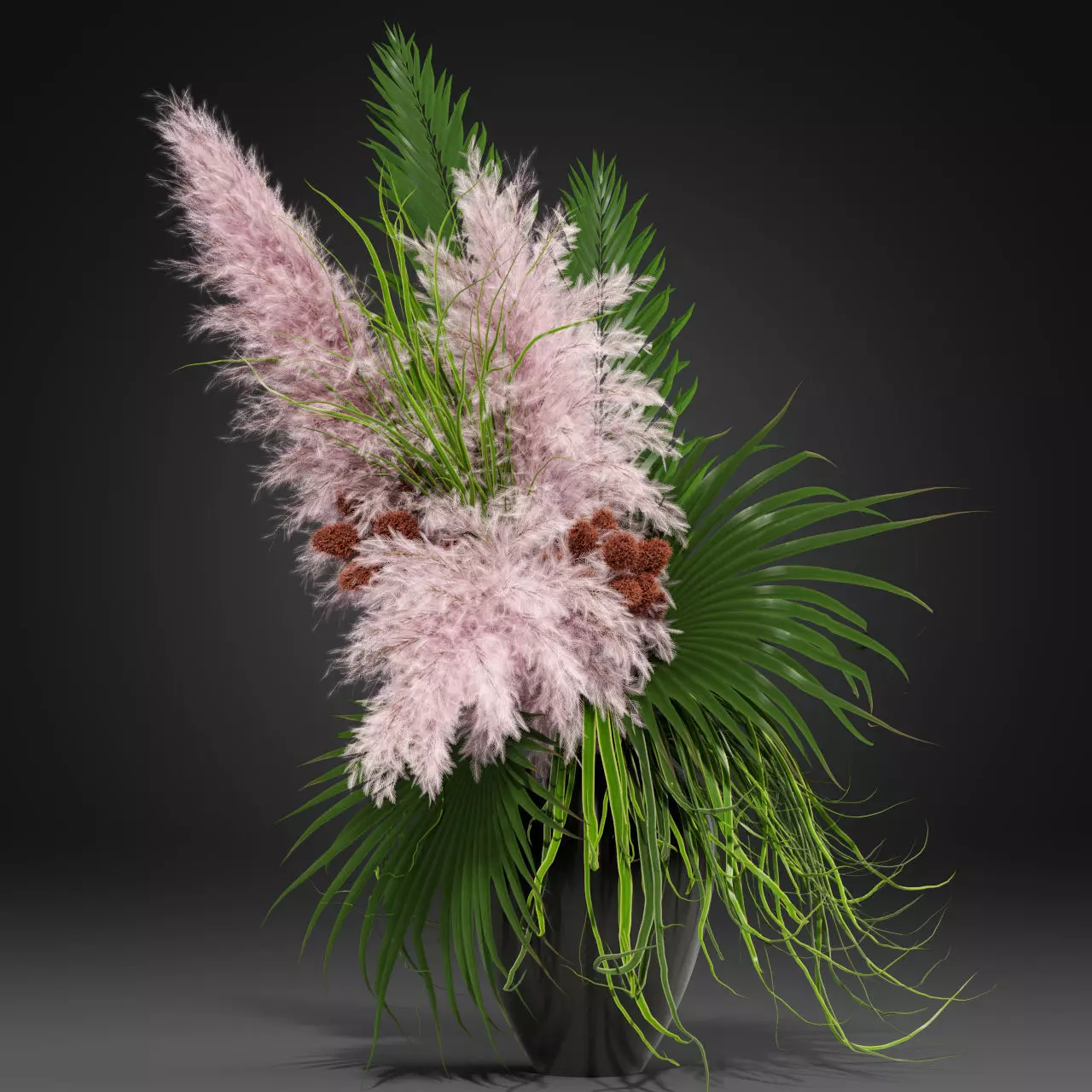 Bouquet 02 3D model_0