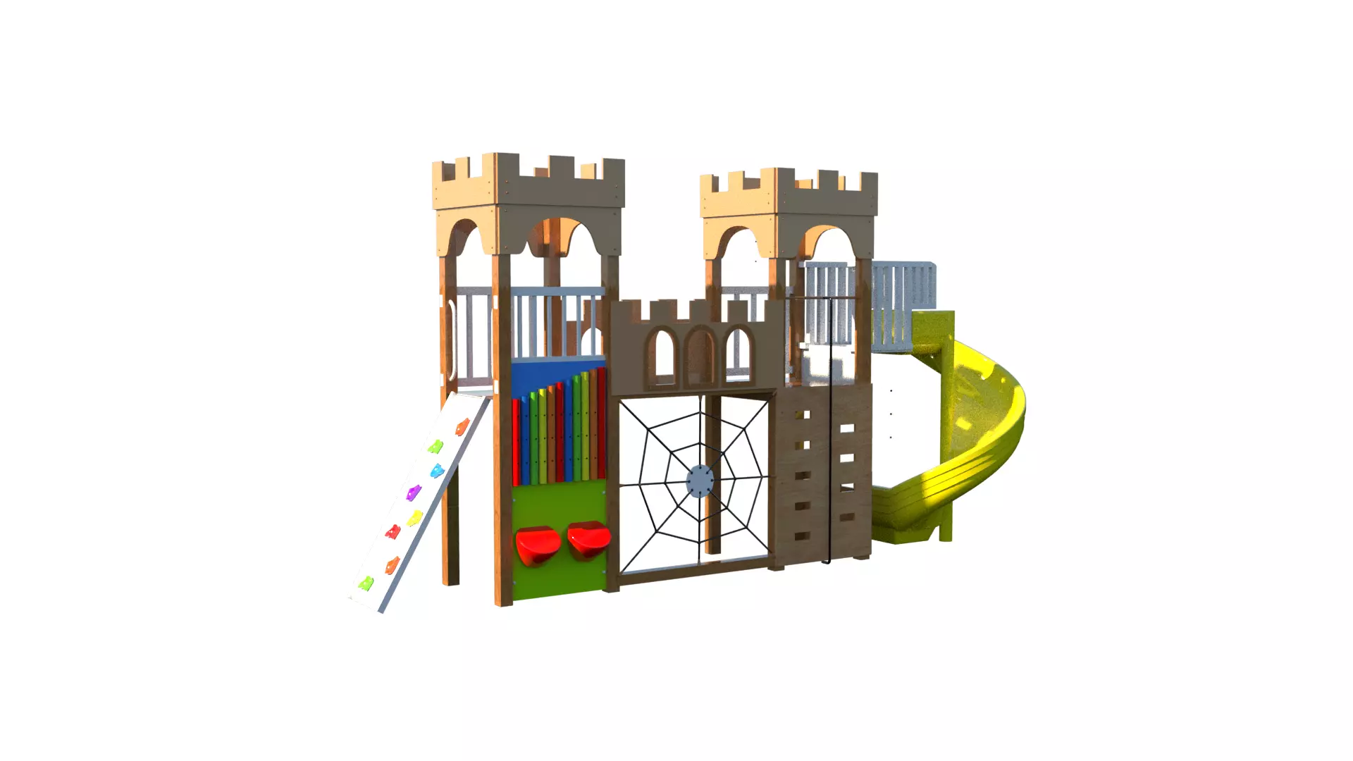 playground equipment 3D model