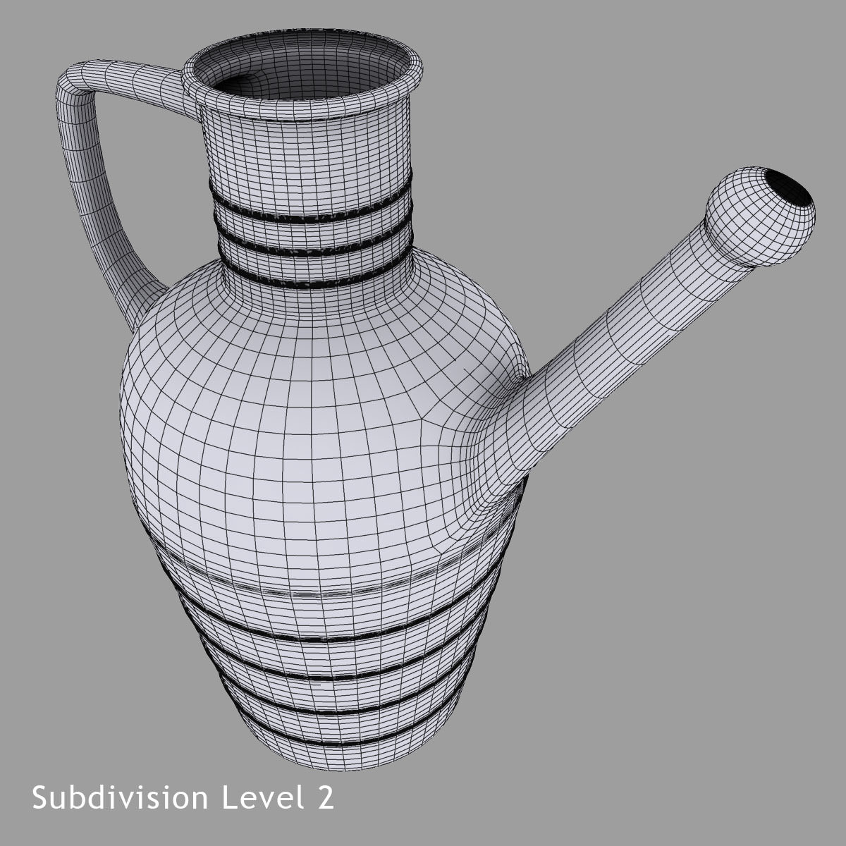 Plastic Jug 3D model_11