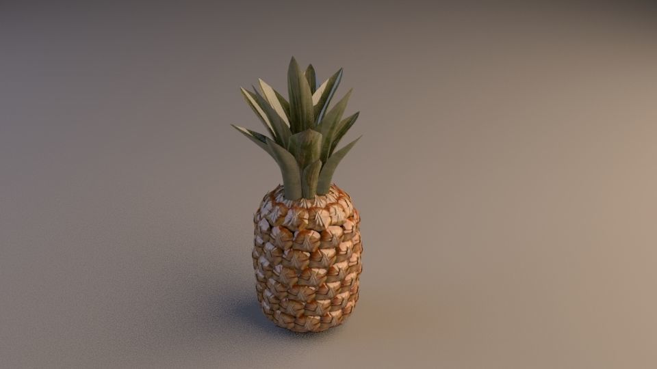 pineapple 3D print model_0