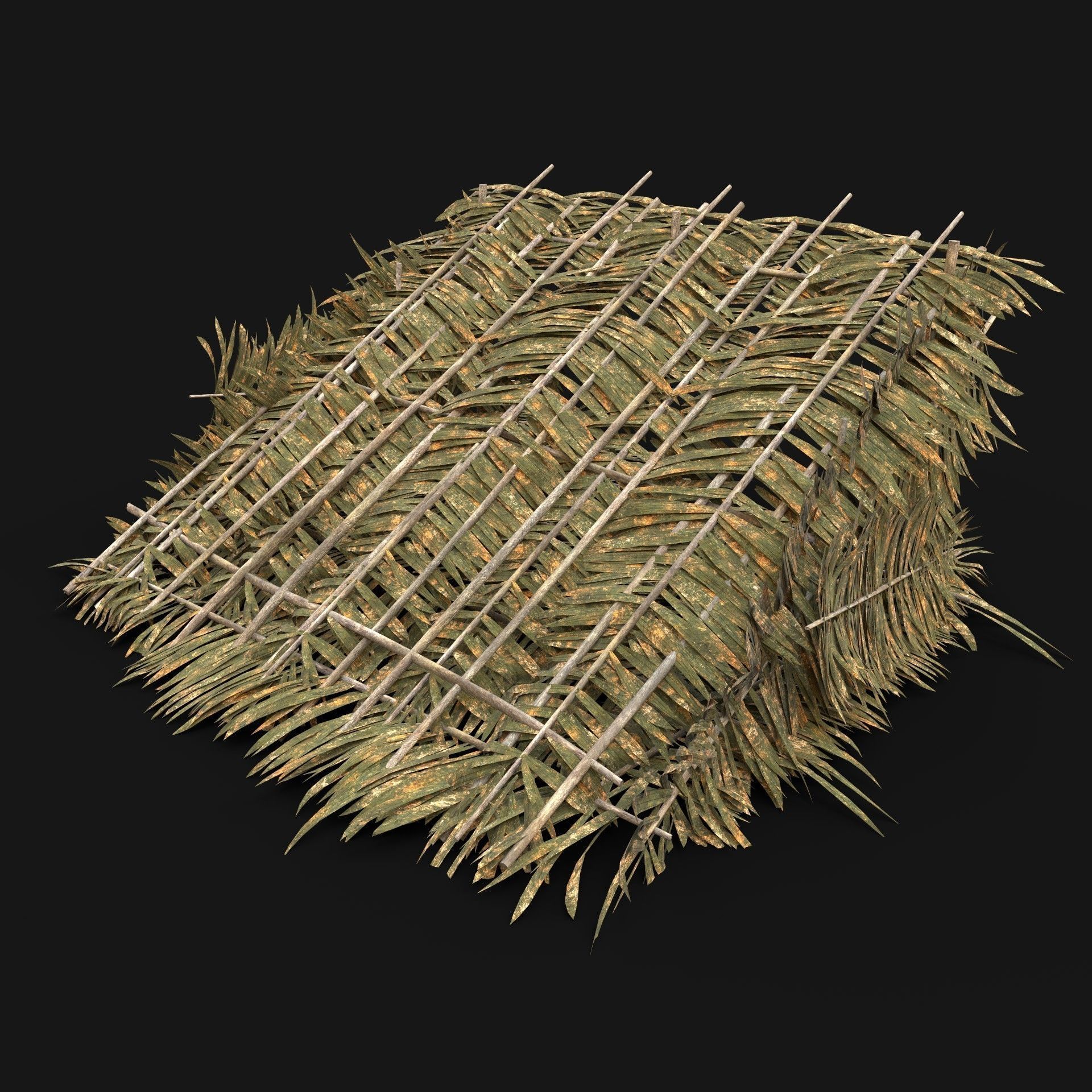 BUILDER JUNGLE TRIBAL HUTS HOUSES PACK AAA NEXTGEN 3D Model Collection_44