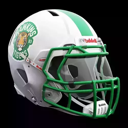 riddell speed icon helmet 3D model