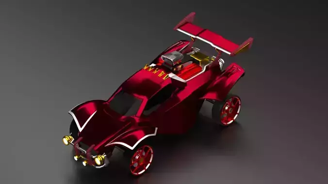 Rocket League OCTANE Free 3D model