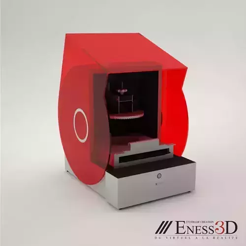 Pro - 3D Printer X Fab-DWS lab 3D model