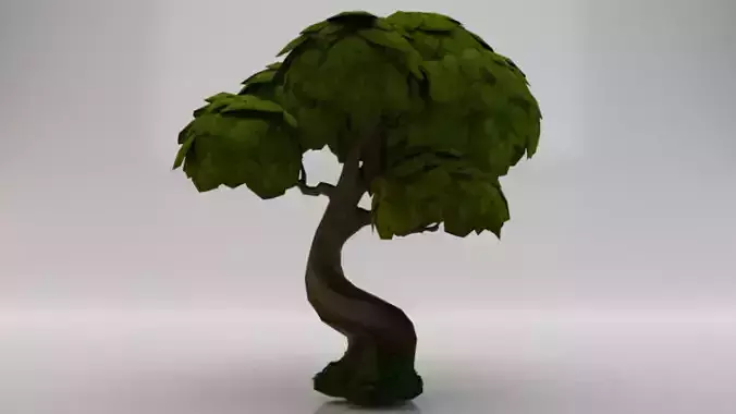 Small Tree  Low-poly 3D model