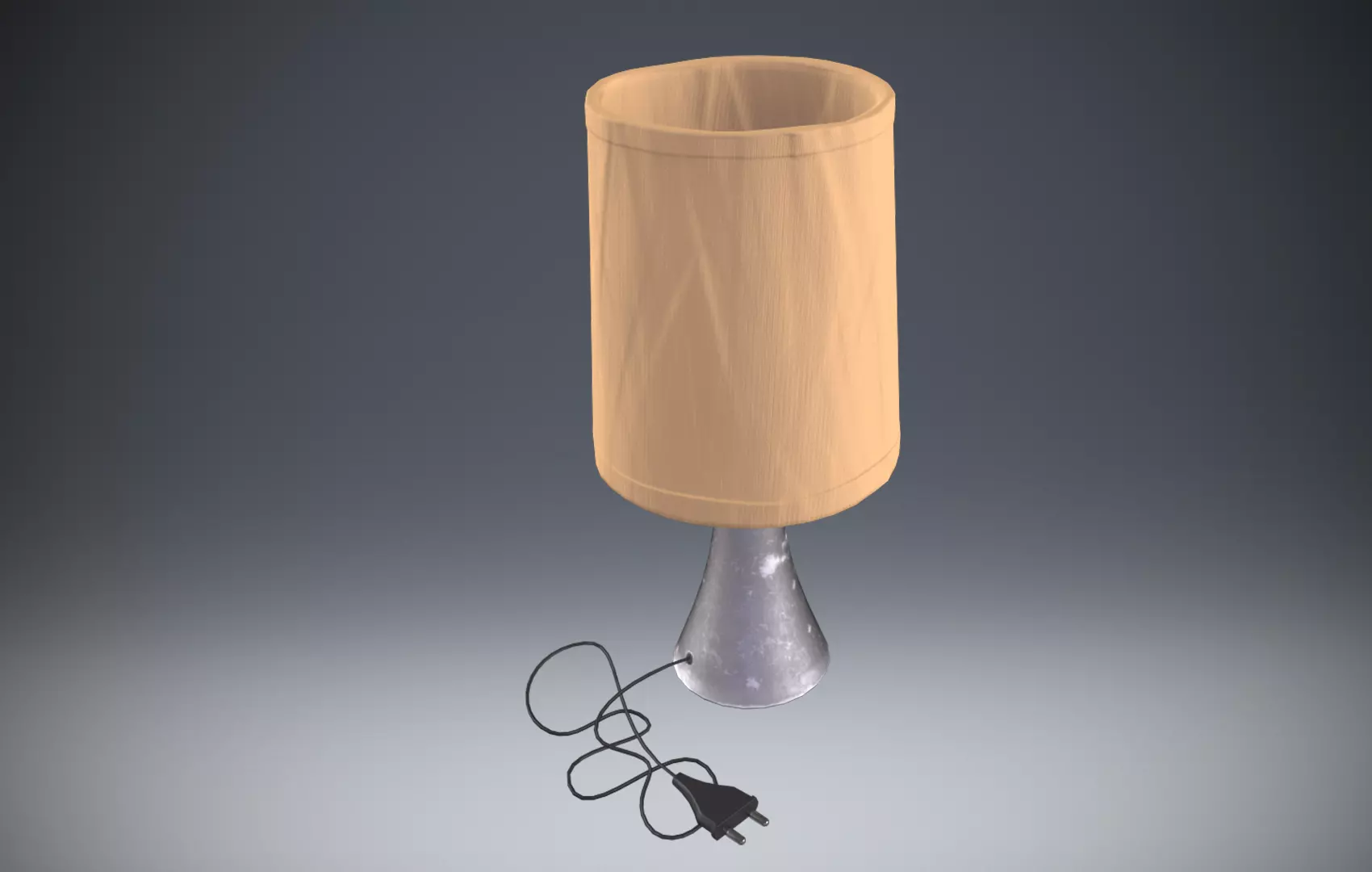 Table lamp Free low-poly 3D model