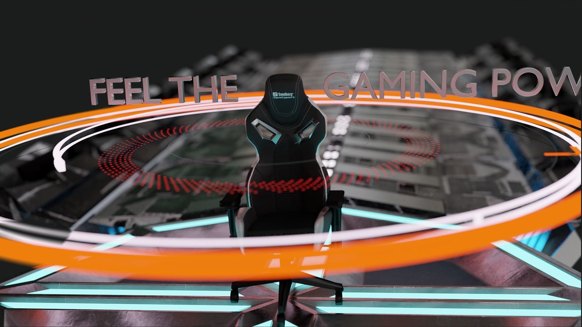 Gaming Chair 3D model 3D model_2