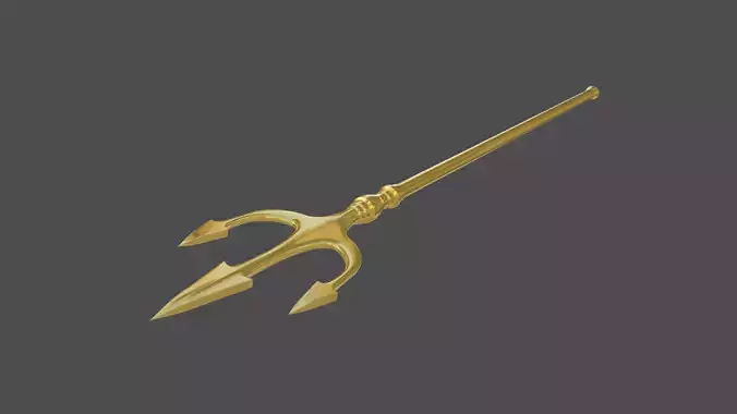 Trident golden spear