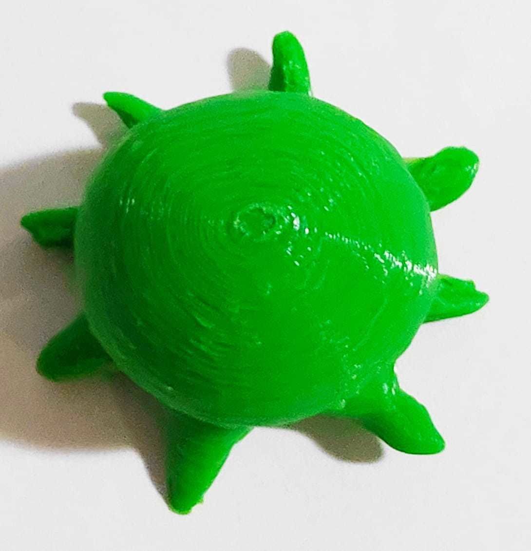 A cute Octopus to decorate and play 3D print model_5