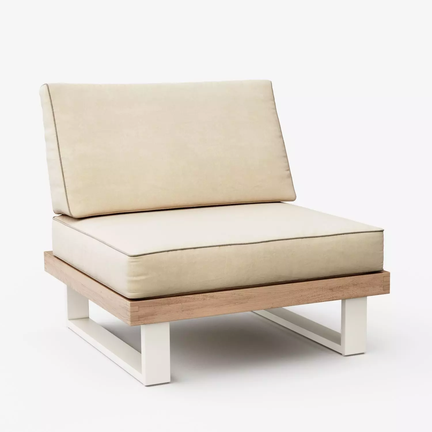 Platform Single Seat 3D model
