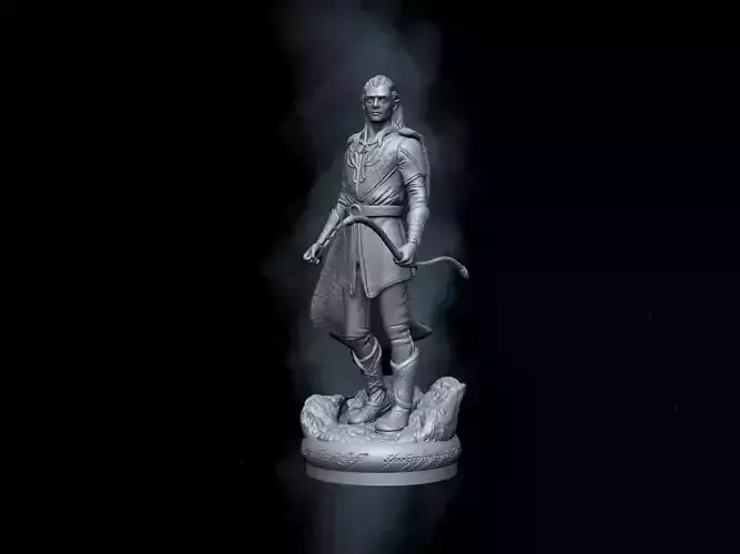 Legolas Fanart 3D print model