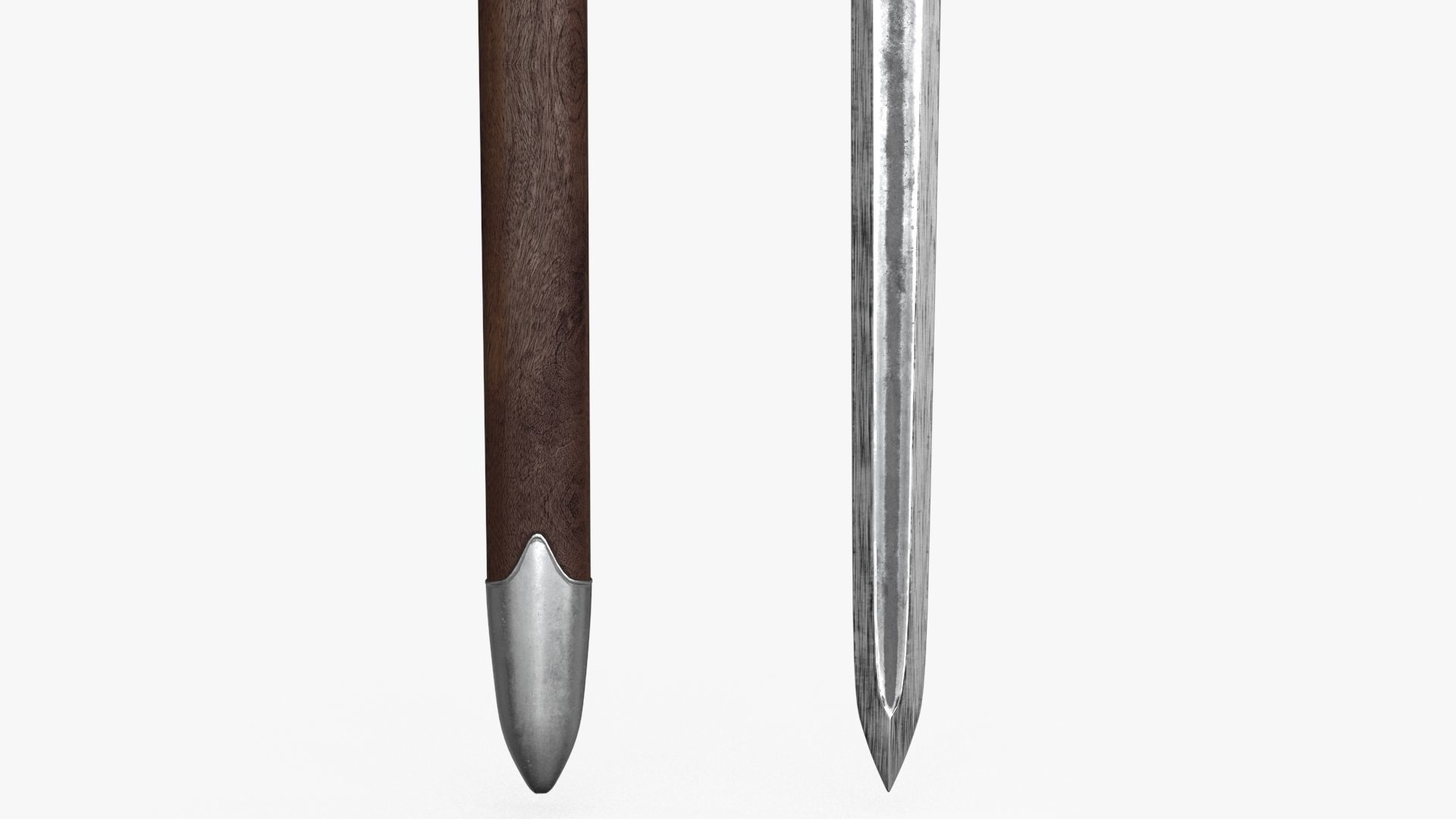 Viking Sword Low-poly 3D model_12