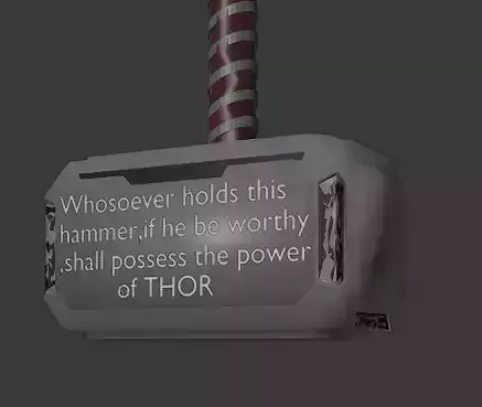 thor hammer -mjolnir