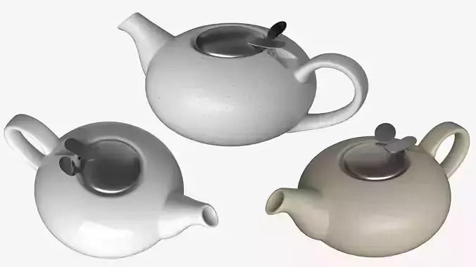Stoneware Teapot