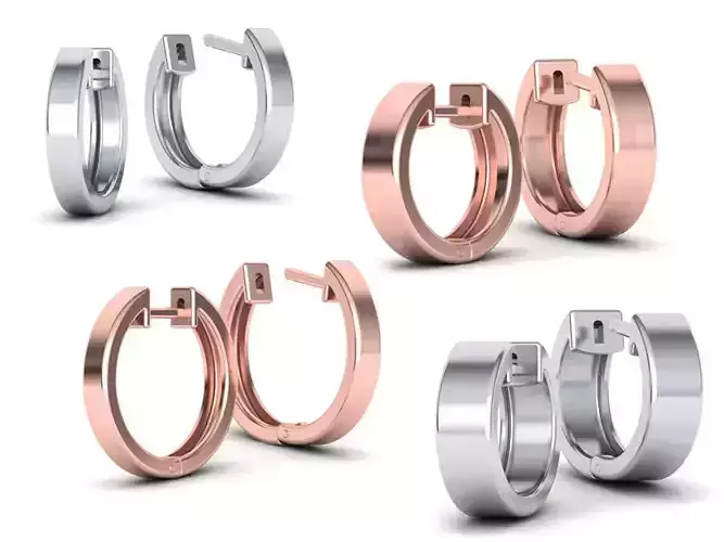 Hoop earrings Collection with discount  