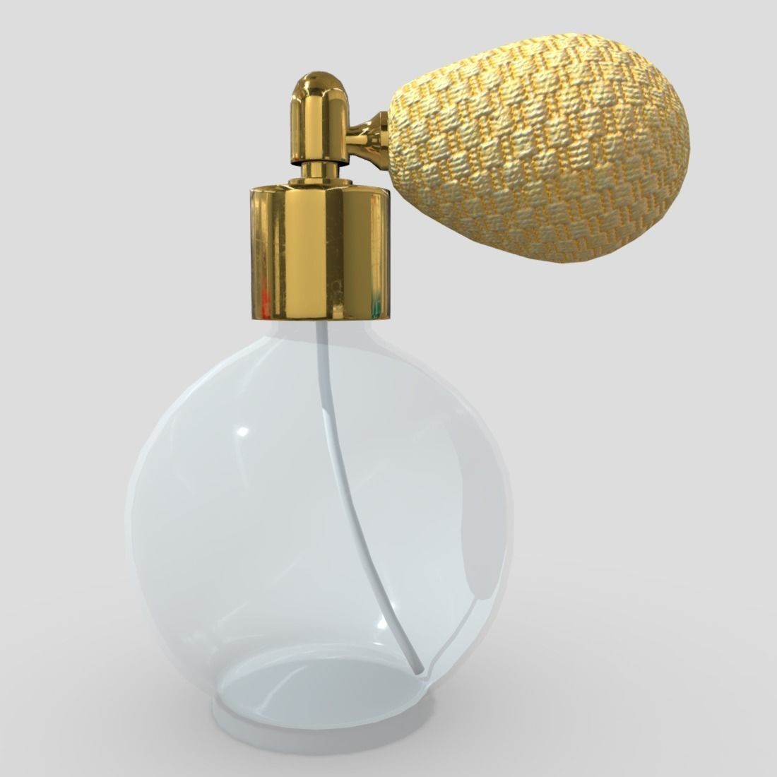 Perfume Bottle Low-poly 3D model_2