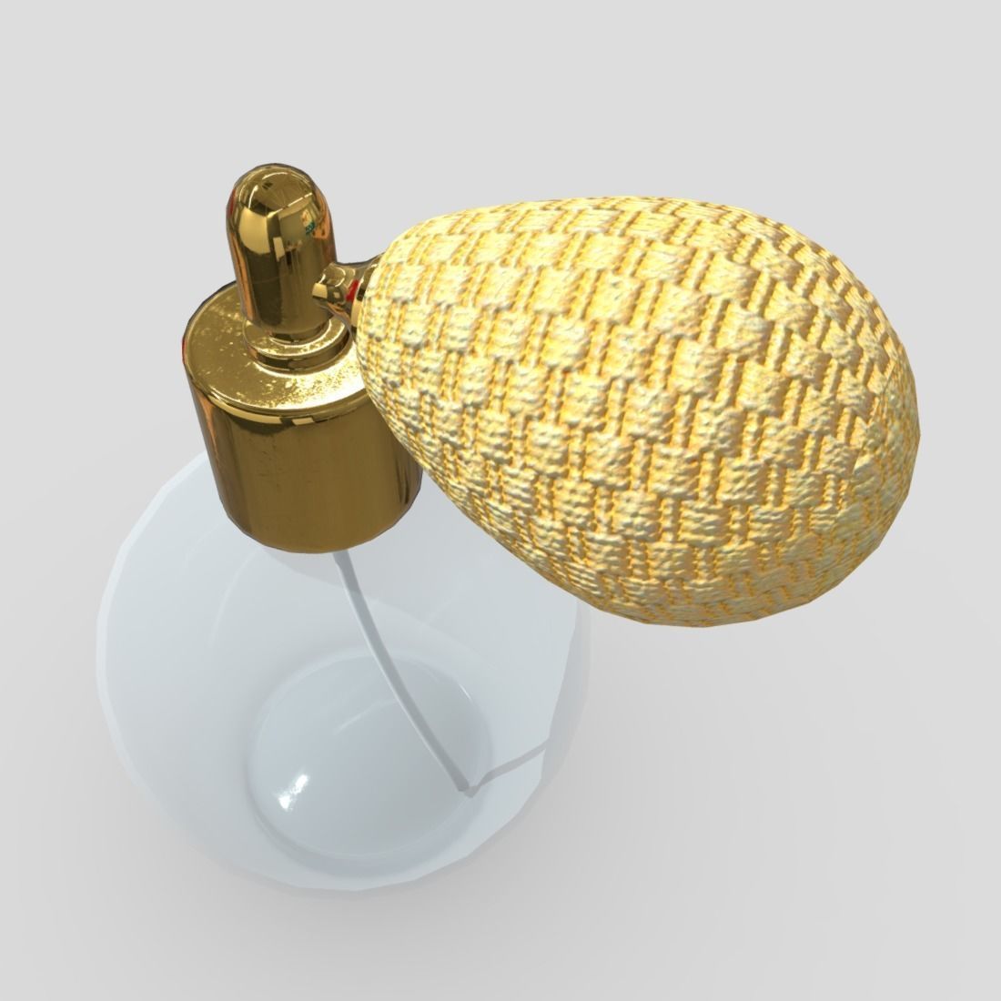 Perfume Bottle Low-poly 3D model_4