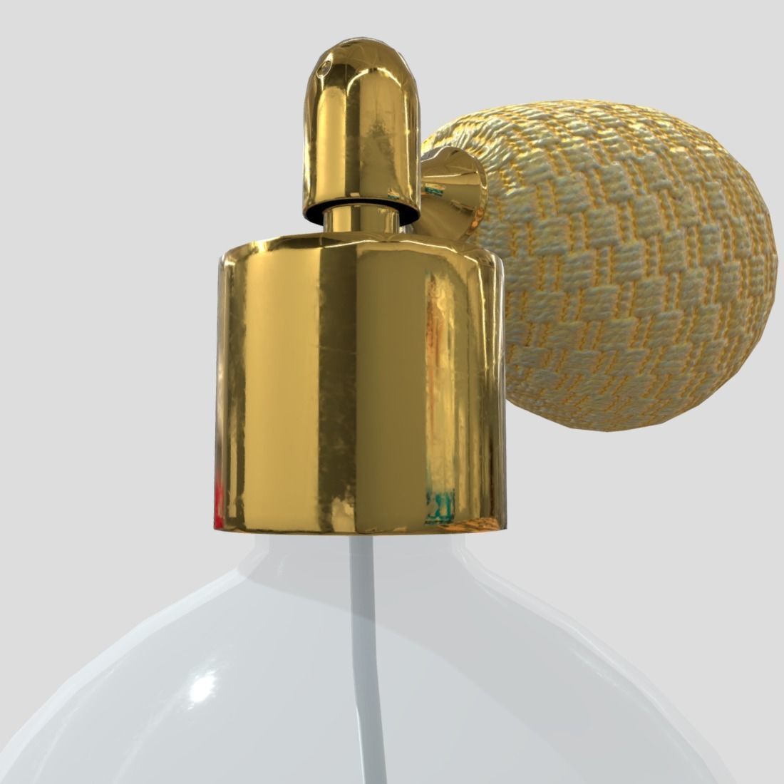 Perfume Bottle Low-poly 3D model_12