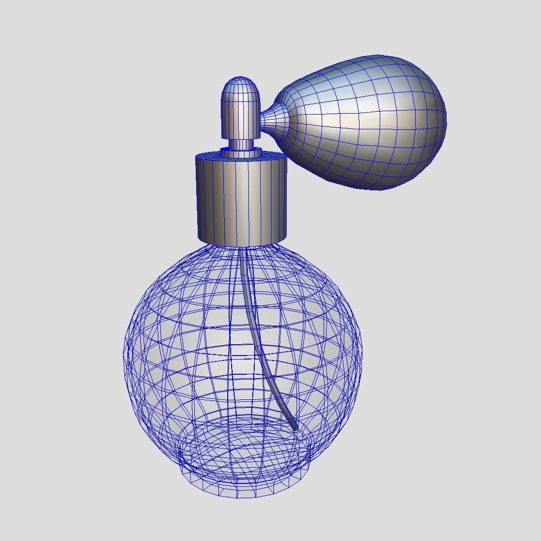Perfume Bottle Low-poly 3D model_1